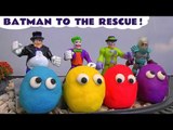Play Doh Thomas and Friends Batman Imaginext Joker Penguin Villain Disney Cars Toy Surprise Eggs