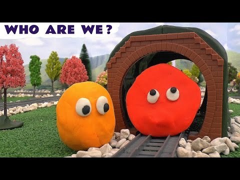 Thomas and Friends Peppa Pig Play Doh Who Are We Play-Doh Thomas Y Sus Amigos Tomac Pepa Game