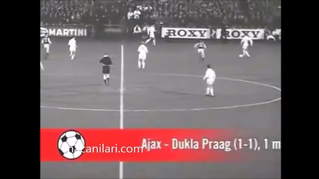 08.03.1967 - 1966-1967 European Champion Clubs' Cup Quarter Final 2nd Leg Dukla Prag 2-1 AFC Ajax