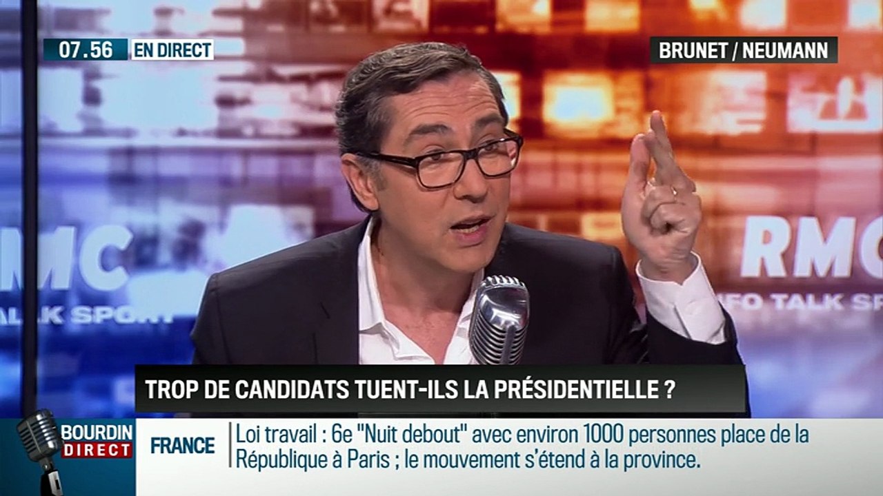 Brunet & Neumann: Pour ou contre les nouvelles règles pour les présidentielles de 2017 ? - 06/04