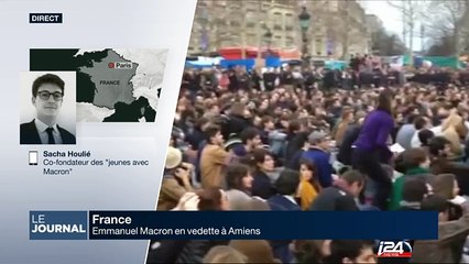 Emmanuel Macron en vedette à Amiens
