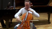 Brahms : 3ème mouvement de la Sonate Op.38 par Henri Demarquette et François Dumont I Le live de le Matinale