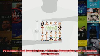 Principles and Foundations of Health Promotion and Education 6th Edition
