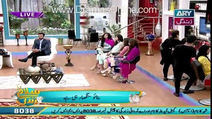 Salam Zindagi With Faisal Qureshi - 6th April 2016 - Part 2