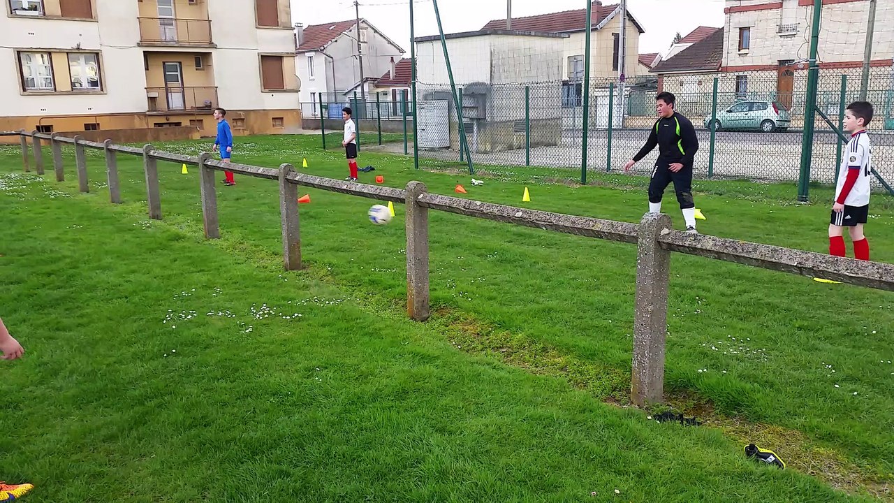 Entraînement  tennis ballon avril 2016 portugai...