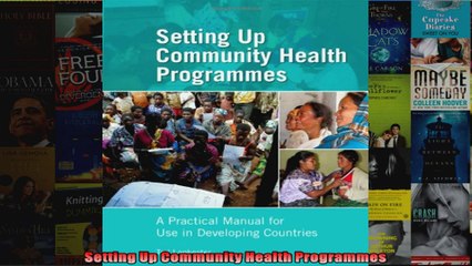 Setting Up Community Health Programmes