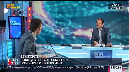 Tech & Com: Elon Musk réussit le lancement de la Tesla Model 3 - 05/04