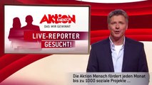 Live Reporter mit Jörg Pilawa gesucht -- barrierefrei