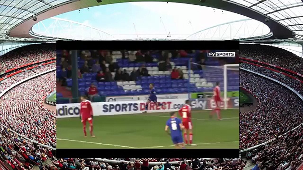 Football Highlights_ Oldham and Swindon (2-0)   Championship match 5_4_2016 - 5th April 2016