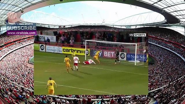 Football Highlights_ Stevenage vs Yeovil (0-0) Championship match 5_4_2016 - 5th April 2016