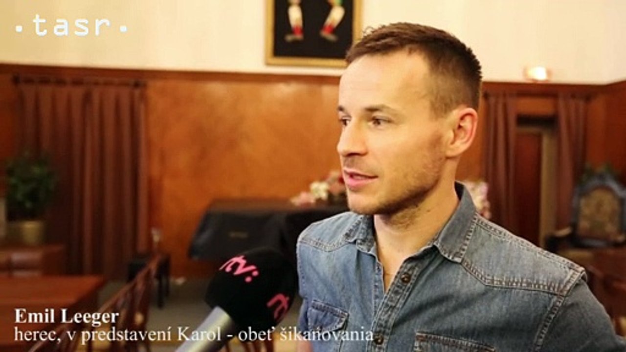 LEEGER: Predstavenie je vhodné aj pre stredoškolákov, šikana je na školách bežná 