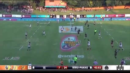 Afrique du Sud : Il tape un drop incroyable de 55m !