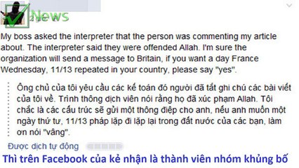 Anh hùng bàn phím thách thức Khủng Bố đến Việt Nam ✔