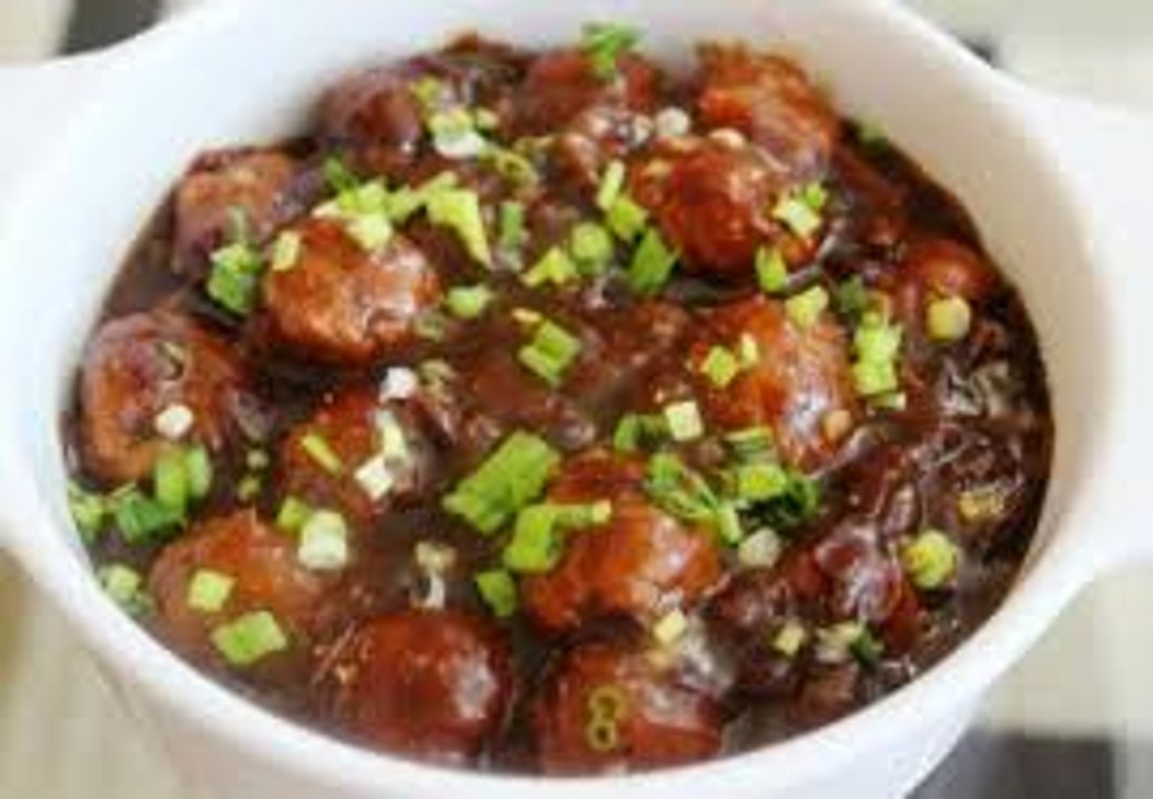 Vegetable Manchurian Recipe