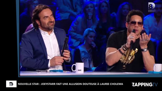 Nouvelle Star 2016 : JoeyStarr drague lourdement Laurie Cholewa (Vidéo)