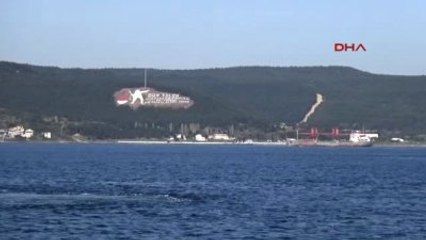 Çanakkale Rus Askeri Kargo Gemisi Akdeniz Yolunda