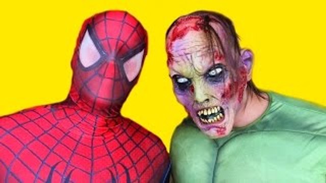 SPIDERMAN & SPIDER BABY VS ZOMBIE IN REAL LIFE! Fun Superhero Movie IRL!