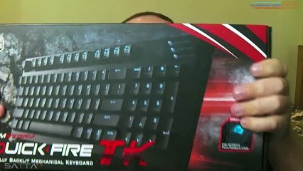 Vlog - New Keyboard Cooler Master Storm TK Blue