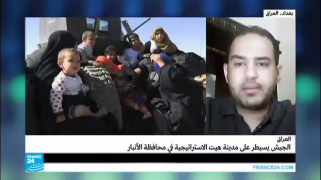 الجيش العراقي يسيطر على مدينة هيت في محافظة الأنبار