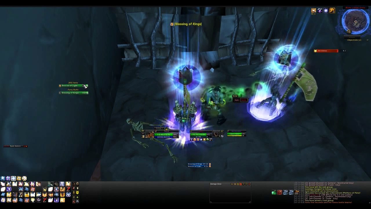 Holy pally | DK v Warlock | Mage