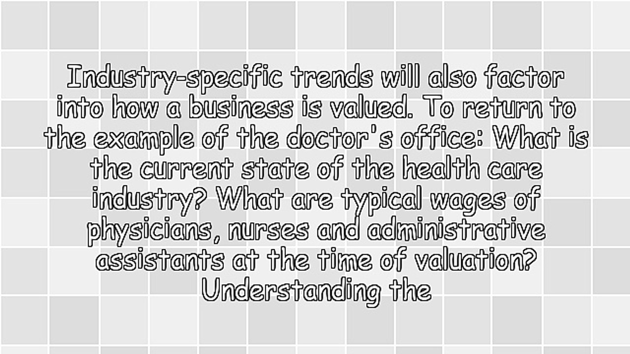 How To Value A Professional Practice