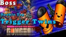 Enter the Gungeon Gameplay | Boss Double Tap Trigger Twins | PC Full HD No Commentary