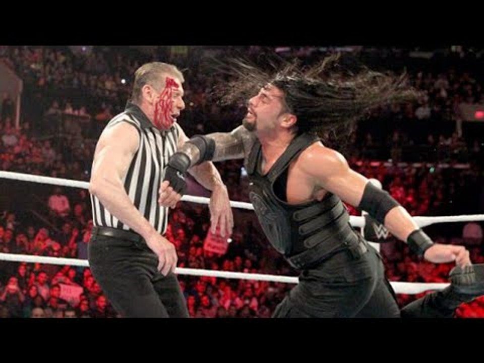 WWE Raw 4-_1-_16 ALL Signatures and Finishers, Jan. 4, 2016