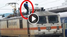 Indian boy dies while clicking selfie with speeding train