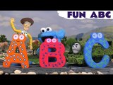 ABC Alphabet Song Kids Toys Thomas Play Doh Cars Sesame Street Toy Story Bus Fun Learn ABC