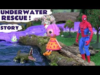 Lalaloopsy Mermaid Princess Ariel Spider-Man Rescue Story Toys My Little Pony Train
