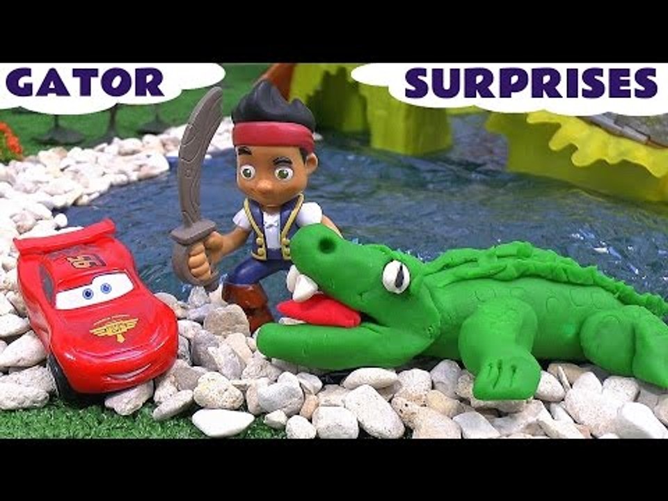 Cars Play Doh Gator Surprises Thomas and Friends Cars Micro Drifters Batman Spider-Man Jake Play-Doh