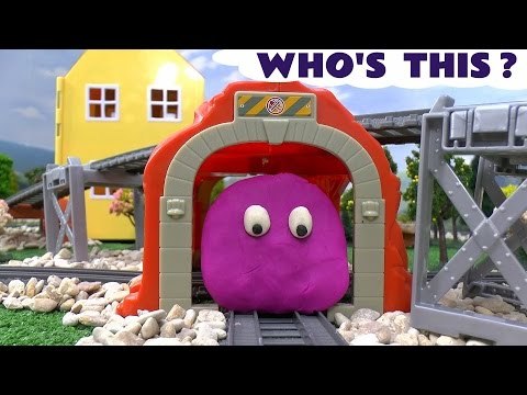 Thomas and Friends Play Doh Thomas y sus Amigos Thomas The Tank Engine Tomac Guess Who Play-Doh