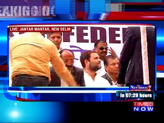 Rahul Gandhi Joins Jewellers' Protest At Jantar Mantar