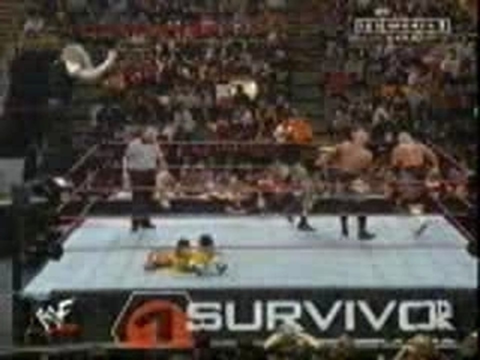 Jeff Hardy hits a 450 splash  Scotty 2 Hotty