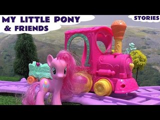 My Little Pony MLP Play Doh Peppa Pig Frozen Princess Surprise Egg Thomas and Friends Hello Kitty