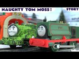 Thomas and Friends Samson Naughty Tom Moss Prank Dinosaur Trucks 5 in 1 Toy Story Train Sets