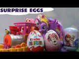 My Little Pony Surprise Eggs Lalaloopsy Thomas The Train Play Doh Frozen Kinder Disney Princess Toys