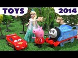 Toys 2014 Review Thomas Peppa Pig Cars Frozen Play Doh Surprise Eggs Mermaid Princess Pocoyo MLP