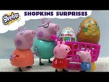 Peppa Pig Shopkins Surprises Play Doh Kinder Surprise Eggs Toys Frozen Lion King Thomas Hello Kitty