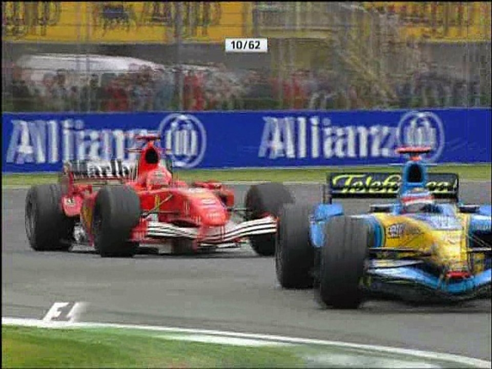Alonso vs Schumacher "Imola 2005"