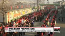 N. Korea mobilizes citizens, gov't agencies to prep for party congress