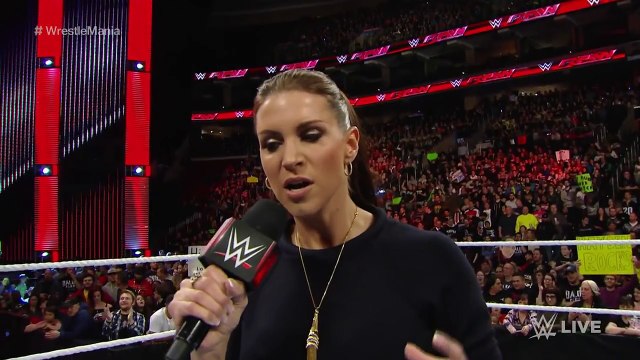 Roman Reigns reminds Stephanie McMahon that he is the authority in WWE- Raw match