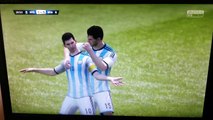 Gol de Messi de tiro libre Fifa 15