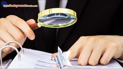 Online Employment Background Check Facilities - Quickbackgroundchecks.com