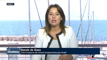 Gaza: des livraisons de ciment suspendus par Israël