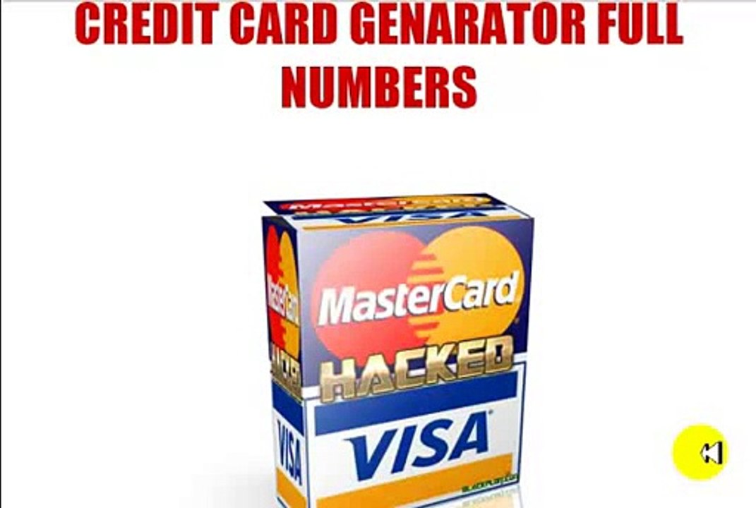 Credit Card  / Visa Master Card Generator 2017.