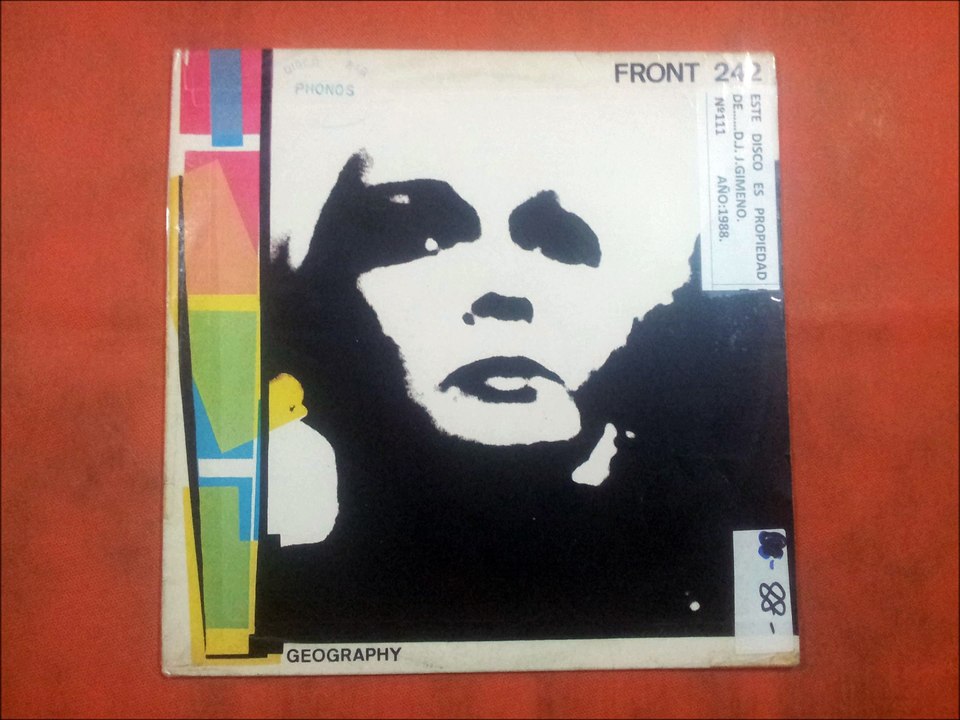 FRONT 242.''GEOGRAPHY.''.(U-MEN.)(12'' LP.)(1988.)