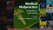 Medical Malpractice A Physicians Sourcebook