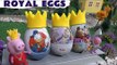 Peppa Pig Play Doh Donald Duck Royal Kinder Surprise Eggs Masha Bear Thomas Princess Sofia Toys