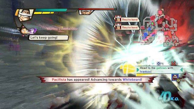 Whitebeard vs Akainu - One Piece Pirate Warriors 3 - Gameplay